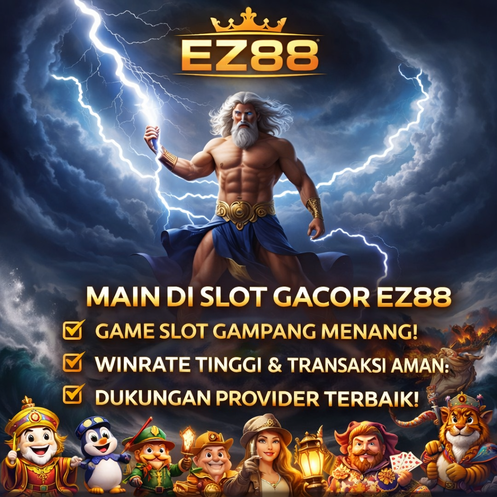 EZ88: Link Situs Gacor Resmi Dan Lengkap Dengan RTP Akurat Hari ini